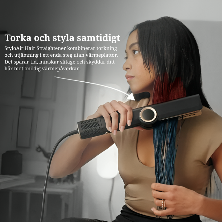 StyloAir™ 2 i 1 - Hair Straightener & Dryer