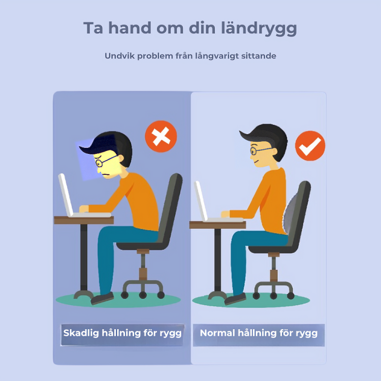 ErgoStretch™ – Nack- & Ryggbår för Smärtlindring & Hållning